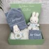 Nijntje kraampakket gepersonaliseerd cadeaubox lucky leaves
