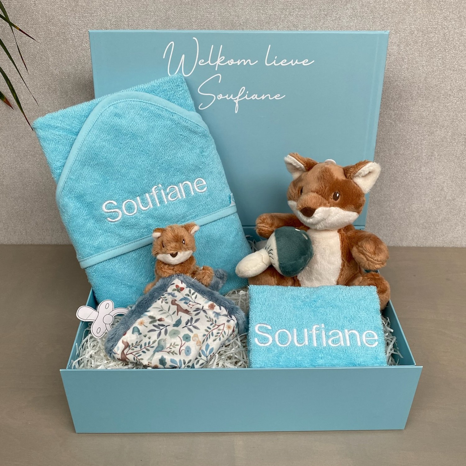 gepersonaliseerde kraamcadeau vox little dutch cadeaubox