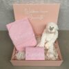 gepersonaliseerde kraamcadeau aap cadeaubox met naam