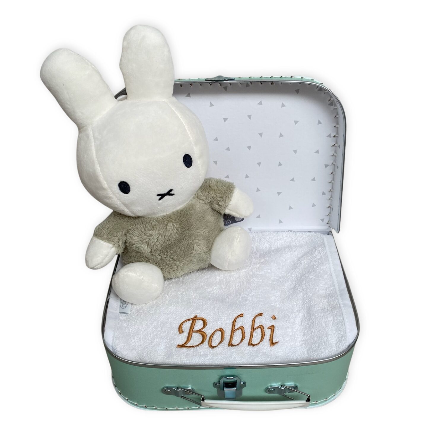 koffer nijntje mintgroen