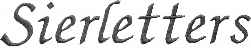 lettertype borduren sierletters sierlijk