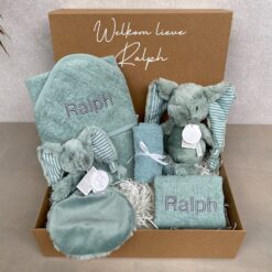 cadeaubox olifant eddy happy horse met naam
