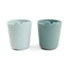 kiddish mini mug 2-pack croco blue done by deer