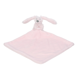 mini konijn richie knuffeldoek roze
