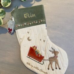 kerstsok met naam little dutch