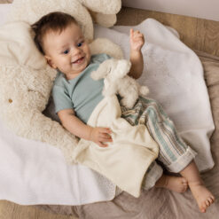 Elephant Ezzy knuffeldoek happy horse knuffeldoekje met naam