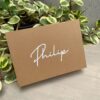 gepersonaliseerde cadeaubox bruin